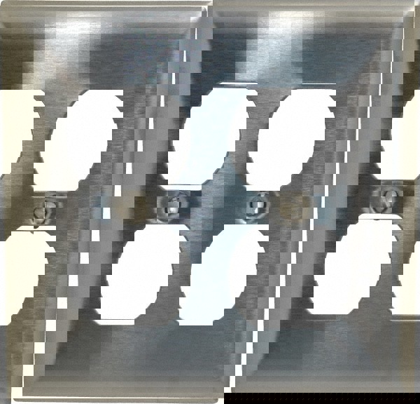 2 Gang, 4-1/2 Inch Long x 4.6 Inch Wide, Standard Outlet Wall Plate